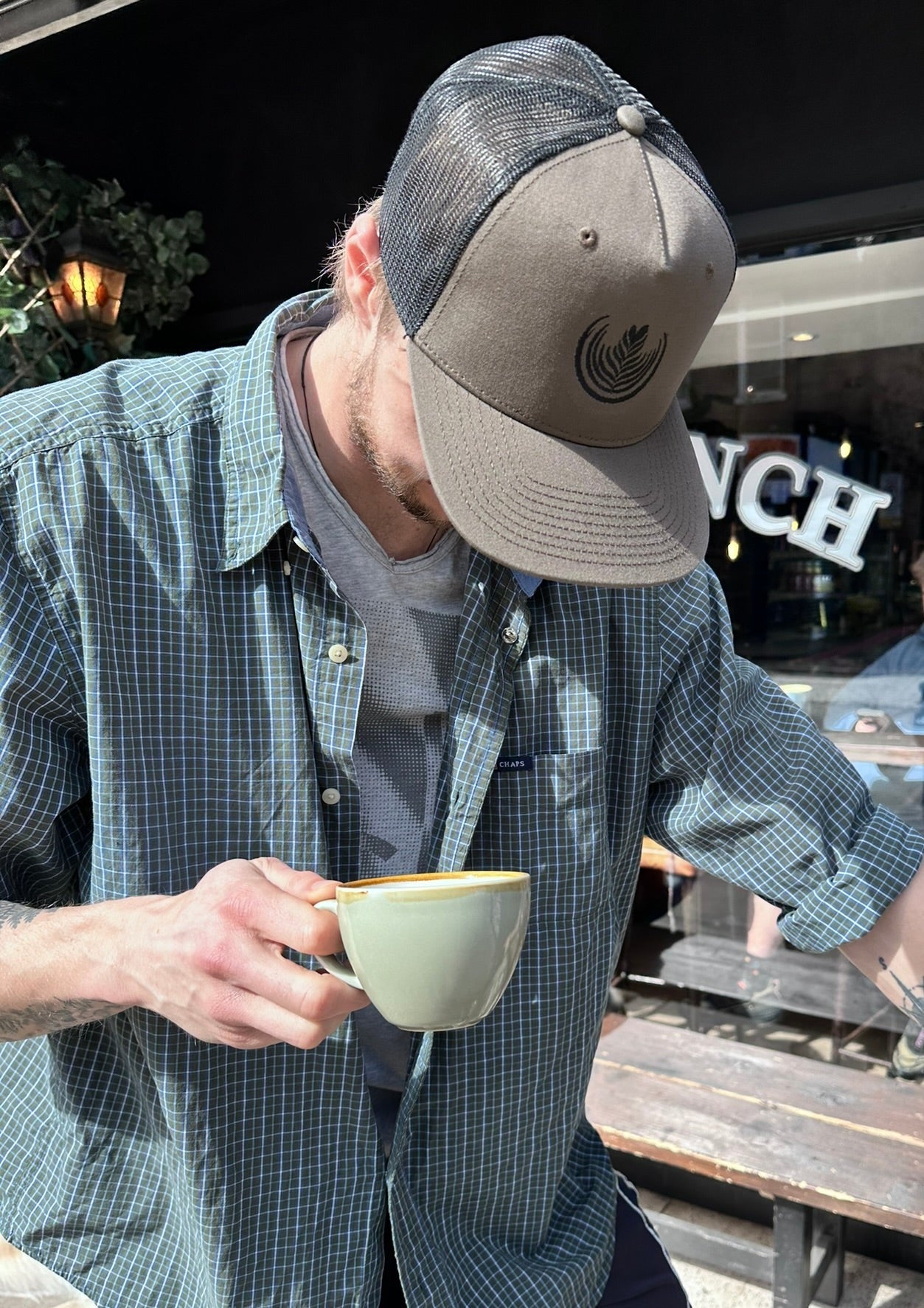 Trucker Style Latte Art Cap